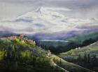 Samiran Sarkar-Landscape in Nepal-Monart Gallerie Indian Art Gallery